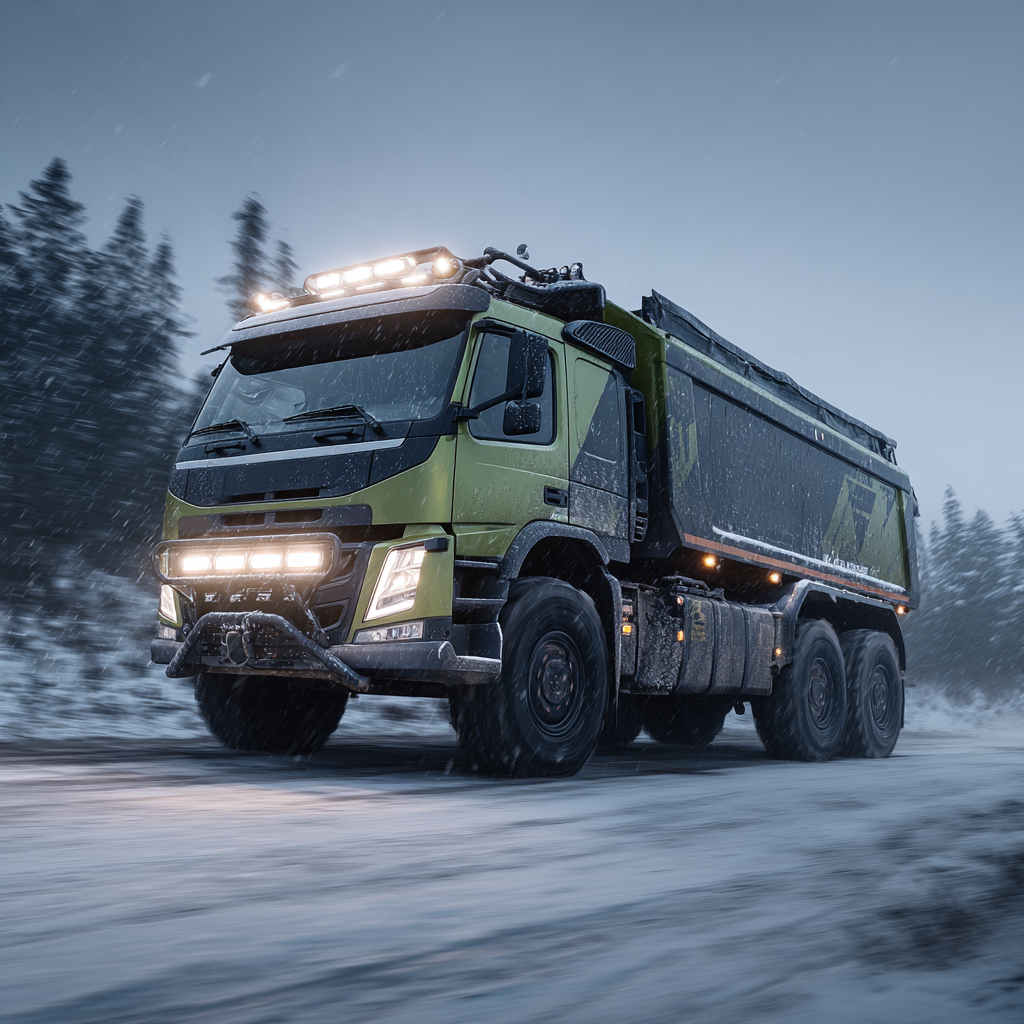 Volvo FMX truck